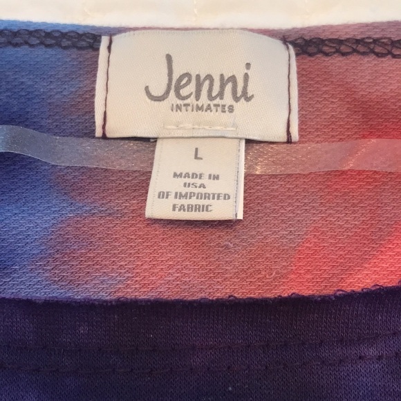 NWT Jenni Tie Dye Pajama Top - Picture 3 of 7